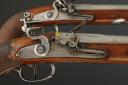Photo 6 : LONG PAIR OF GENERAL OFFICER'S POWERFUL PISTOLS TO THE REGULATION OF VENDÉMIAIRE AN XII, signed "Boutet Artist Director - Manufacture in Versailles", Consulate - First Empire. 27973