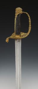 Photo 6 : NAVAL OFFICER'S SABER, model 1854, Second Empire. 29,400.