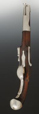 Photo 6 : PISTOLET D'ARÇON, modèle de 1763-1766, version républicaine. Première République, entre 1794 et 1795. 34624