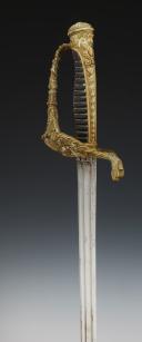 Photo 7 : NAVAL OFFICER'S SABER, model 1854, Second Empire. 29,400.