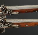 Photo 8 : LONG PAIR OF GENERAL OFFICER'S POWERFUL PISTOLS TO THE REGULATION OF VENDÉMIAIRE AN XII, signed "Boutet Artist Director - Manufacture in Versailles", Consulate - First Empire. 27973