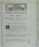 Photo 1 : ORDONNANCE DU ROI, portant règlement sur la formation & la solde des Régimens de Hussards. Du 17 mars 1788. 21 pages
