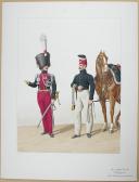 Photo 1 : 1830. Garde Royale. Chasseurs. Sous-Lieutenant, Chasseur,