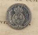 INFANTRY OR CAVALRY BUTTON OF THE ROYAL GUARD, First Restoration, in use between 1815 and 1816. 26573