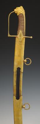 SABRE D'OFFICIER DE CHASSEURS À CHEVAL, Révolution. 30108