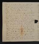 Photo 2 : AUTOGRAPH LETTER SIGNED BY AN OFFICER NAMED "HIDULPHE" TO "JULIE", Nassau-Biberich, November 2, 1813. Item number: 18856-25