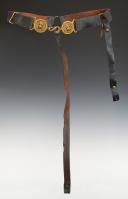 Photo 2 : OFFICER'S DRESS BELT OF LIGHT CAVALRY, Restoration - July Monarchy. 32149