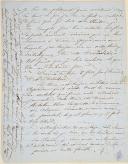Photo 2 : Lettre écrite par monsieur BAREIT, Sous-Lieutenant au 93e de Ligne 