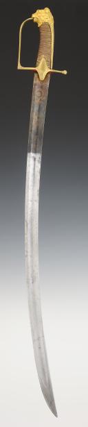 Photo 3 : OFFICER'S SABER OF THE CHASSEURS À CHEVAL, Revolution. 30108