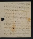 Photo 3 : AUTOGRAPH LETTER SIGNED BY AN OFFICER NAMED "HIDULPHE" TO "JULIE", Nassau-Biberich, November 2, 1813. Item number: 18856-25