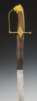 Photo 4 : OFFICER'S SABER OF THE CHASSEURS À CHEVAL, Revolution. 30108