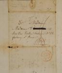Photo 4 : AUTOGRAPH LETTER SIGNED BY AN OFFICER NAMED "HIDULPHE" TO "JULIE", Nassau-Biberich, November 2, 1813. Item number: 18856-25