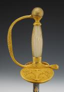 Photo 5 : NAVAL OFFICER'S SWORD, model 1819, Restoration period. 29399.