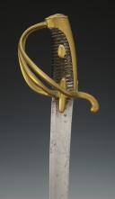 Photo 6 : LIGHT CAVALRY SABER SIGNED FROM THE MANUFACTURE OF VERSAILLES, model Year XI (1802), First Empire. 28217