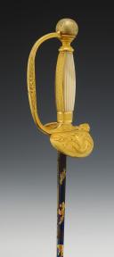 Photo 7 : NAVAL OFFICER'S SWORD, model 1819, Restoration period. 29399.