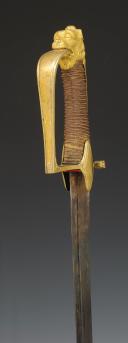 Photo 7 : OFFICER'S SABER OF THE CHASSEURS À CHEVAL, Revolution. 30108