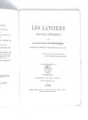 Photo 1 : REIFFENBERG (Le Baron Frédéric de) – " Les lanciers "  