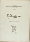 Photo 1 : LE BIVOUAC - " P. Benigni, Peintre de l'Histoire 1878-1956 " - exemplaire n° 45 - Provence côte d'Azur.
