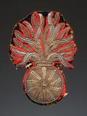ORNAMENT FOR A DRAGOON OFFICER'S SADDLE CLOTH, Second Empire. 26190
