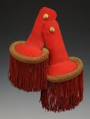 PAIRE D'ÉPAULETTES D'OFFICIER D'INFANTERIE, Troisième République. 33454-1