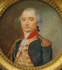 Photo 2 : OFFICIER DU CORPS À PIED DE LA GARDE NATIONALE PARISIENNE VERS 1797-1799 : PORTRAIT MINIATURE SUR IVOIRE, CONSULAT.