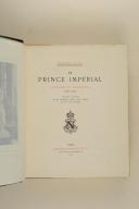 Photo 2 : FILON. Le prince impérial. 1856-1879.