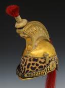 Photo 2 : CASQUE DE TROMPETTE DE DRAGONS, modèle du 20 novembre 1858, Second Empire. 26986