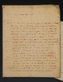 Photo 2 : DEUX LETTRES AUTOGRAPHES : L'UNE DU GÉNÉRAL DE CAVALERIE LOUIS BRO DE COMÈRES À SON ÉPOUSE LAURE, Thorn le 15 juin 1813, L'AUTRE DE SON ÉPOUSE À LOUIS, le 10 mars 1813. 18856-26
