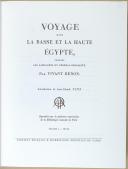 Photo 3 : VIVANT DENON - " Voyage dans la basse et la haute Égypte, par Vivant Denon " - 1989