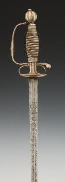 Photo 3 : MUSKETEER SWORD, Old Monarchy, reign of Louis XV around 1750 (pre-regulation 1767). 28805