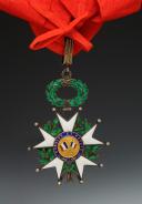 Photo 3 : BIJOU DE COMMANDEUR DE LA LÉGION D'HONNEUR, 1871-1946, Troisième République. 26392