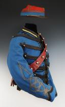 Photo 4 : UNIFORME D'OFFICIER DE CHASSEURS D'AFRIQUE, Second Empire - Troisième République. 33899