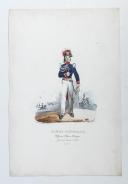 Photo 5 : FOUSSEREAU. Uniformes de la garde nationale de la marine et de l'armée de 1830 à 1832.