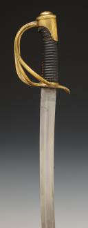 Photo 5 : SABRE TROUPE DE CAVALERIE LÉGÈRE, modèle 1822 modifié Troisième République. 30709-4