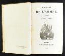 Photo 6 : JOURNAL DE L'ARMÉE. 3 TOMES : 1833 - 1834 - 1836.