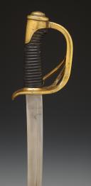 Photo 7 : SABRE TROUPE DE CAVALERIE LÉGÈRE, modèle 1822 modifié Troisième République. 30709-4