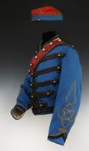 Photo 7 : UNIFORME D'OFFICIER DE CHASSEURS D'AFRIQUE, Second Empire - Troisième République. 33899