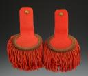 PAIR OF INFANTRY OFFICER SHOULDER BOARDS, Third Republic. 33454-2
