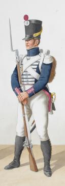 Photo 2 : 1816. Garde Royale. Infanterie (5e Régiment). Voltigeur