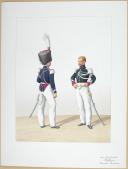 Photo 2 : 1830. Garde Royale. Chasseurs. Trompette, Brigadier.