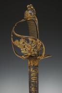 Photo 3 : OFFICER SABER OF THE NATIONAL GUARD KNOWN AS "À LA MONTMORENCY", French Revolution, model 1789 modified 1792. 32702