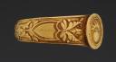 Photo 5 : LOYALTY RING THAT BELONGED to Baron Étienne Martin PERROT de MOUSSEAU, lieutenant-aide-major in the company of the "GRENADEERS ON HORSEBACK" OF THE KING'S MILITARY HOUSE, Restoration. 30450