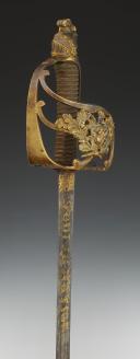 Photo 5 : OFFICER SABER OF THE NATIONAL GUARD KNOWN AS "À LA MONTMORENCY", French Revolution, model 1789 modified 1792. 32702