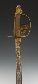 Photo 6 : OFFICER SABER OF THE NATIONAL GUARD KNOWN AS "À LA MONTMORENCY", French Revolution, model 1789 modified 1792. 32702