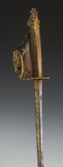 Photo 8 : OFFICER SABER OF THE NATIONAL GUARD KNOWN AS "À LA MONTMORENCY", French Revolution, model 1789 modified 1792. 32702