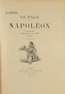 Photo 1 : DUPUIS E. : LE PAGE DE NAPOLÉON.