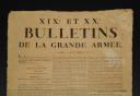 Photo 1 : XIXe et XXe bulletins de la Grande Armée du 9 novembre 1806, Premier Empire. 26698