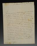Prisonniers de guerre. LETTRE AUTOGRAPHE SIGNÉE DUPIN ADRESSÉE À MM. LES CONSULS D'ISSOIRE AVANT L'ARRIVÉE DE PRISONNIERS DE GUERRE, 10 juin 1747. 18910-22