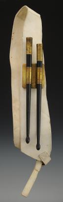 BAUDRIER PORTE-BAGUETTES DE GRENADIERS D'INFANTERIE, Premier moitié du XIXème siècle. 33642