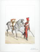 Photo 2 : 1820. Hussards. Hussard (2e Régiment - de La Meurthe).